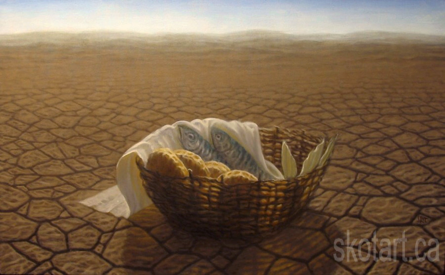 'Loaves and Fishes II' (L)