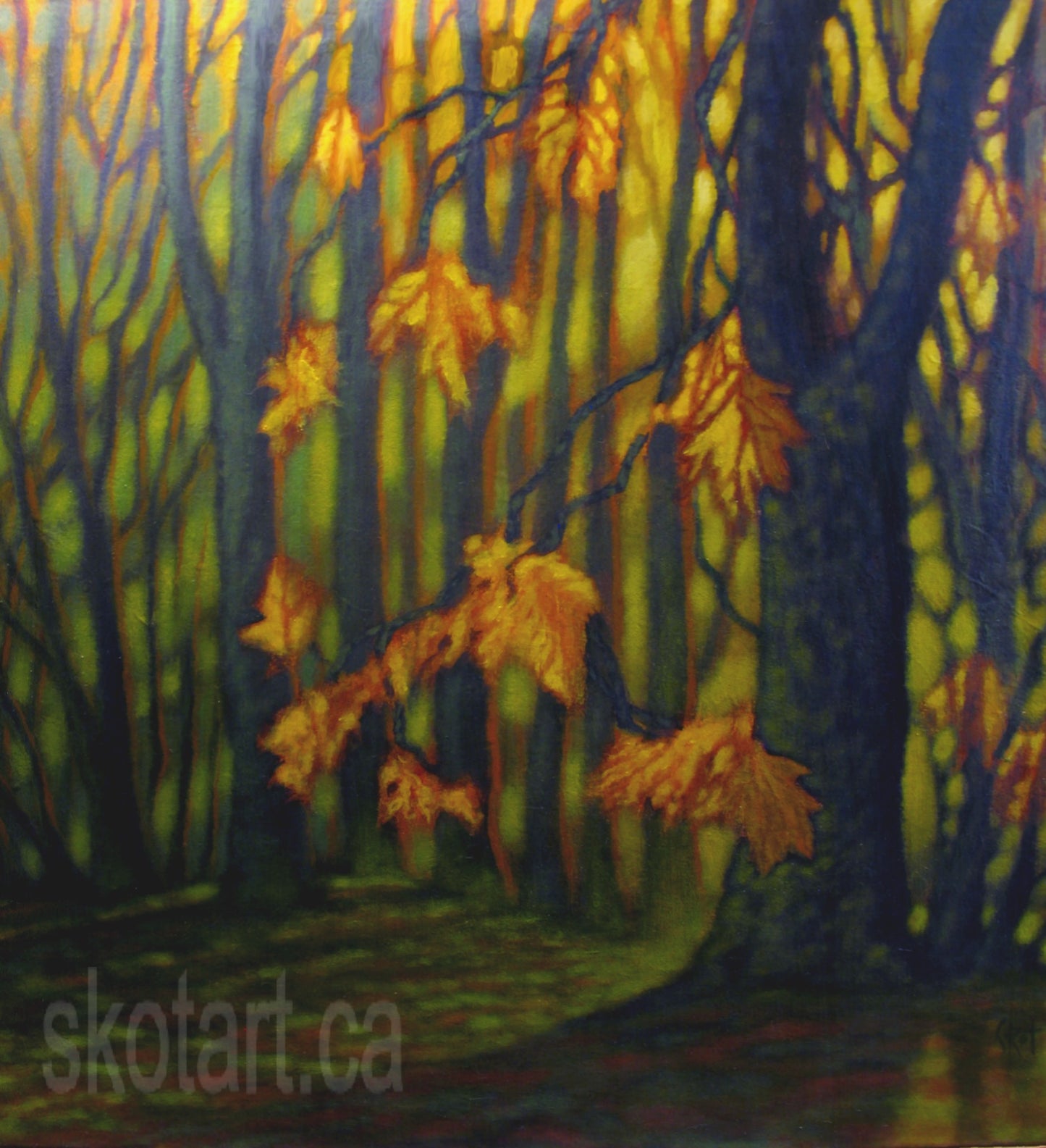 'Sunrise in Fall II' (L)