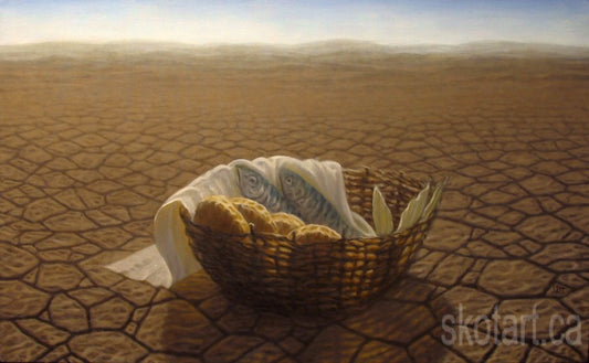 'Loaves and Fishes II' (L)