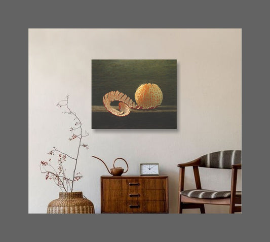 Peeled Orange Still Life (M)