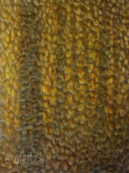 Landscape tangled forest painting, art skotart.ca,skot.ca