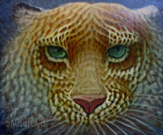 zentiger,tiger art,painting, skotart.ca, skot, skotmacdougall