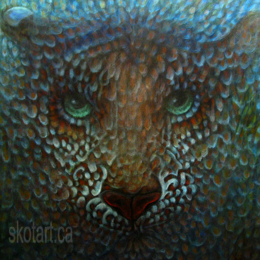 Zentiger,artwork, tiger,painting skotart.ca,skot.ca.skotmacdougall.com